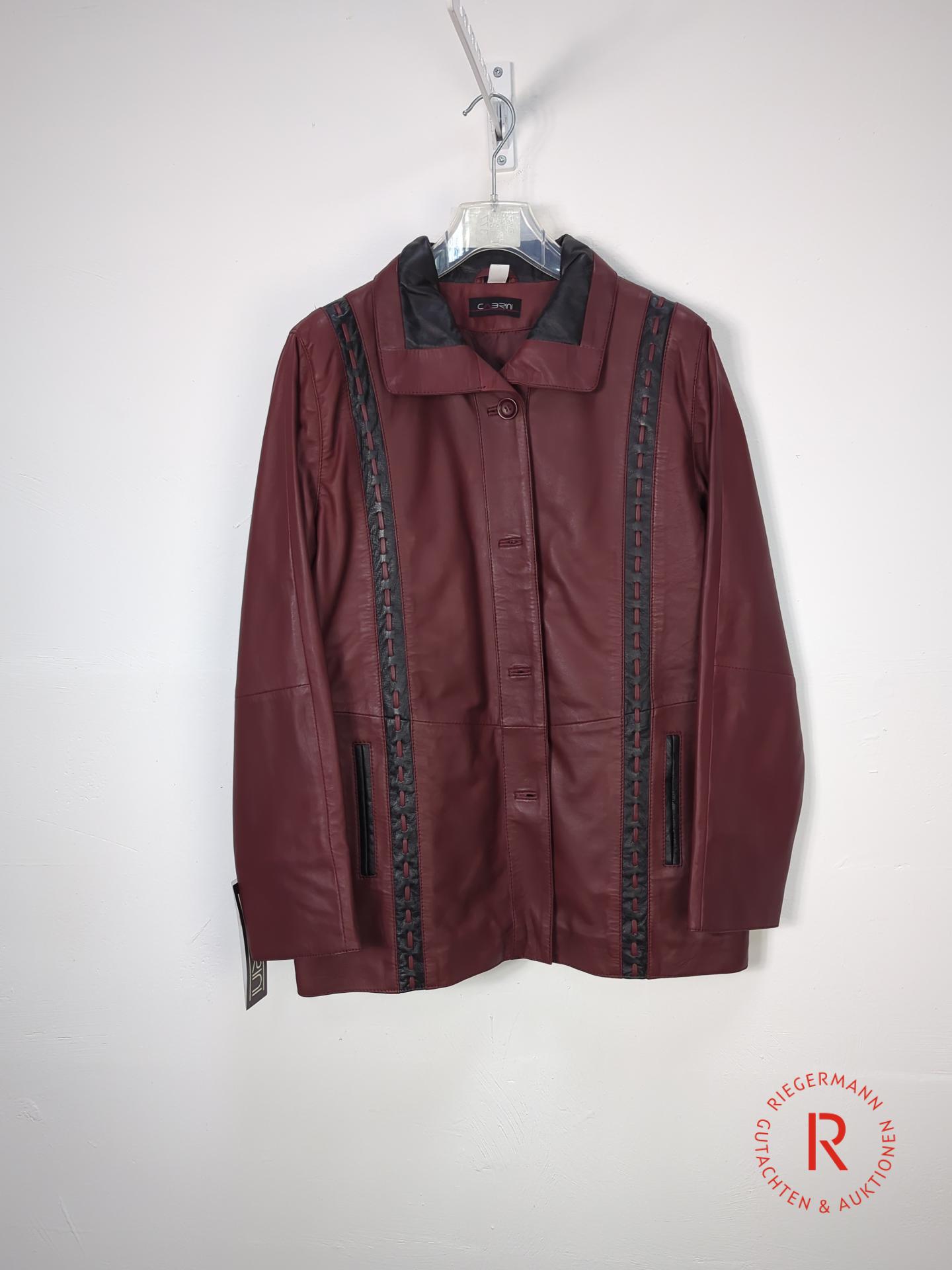 DAMEN LEDERJACKE GRÖSSE 40